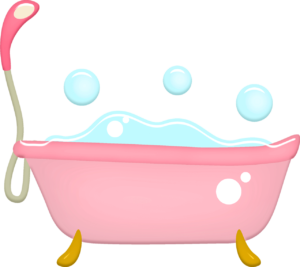 ピンクのお風呂